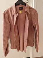 Mc Kinley blouse beige/rood ruit maat 42 met sun protectie, Maat 42/44 (L), Ophalen of Verzenden, Zo goed als nieuw, Rood
