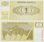 SLOVENIE 1990 1 toljar #1 UNC, Verzenden, Joegoslavië, Los biljet