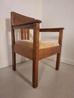 Art deco fauteuil Amsterdamse school stijl haagse school, Huis en Inrichting, Fauteuils, Ophalen of Verzenden, Gebruikt, Minder dan 75 cm