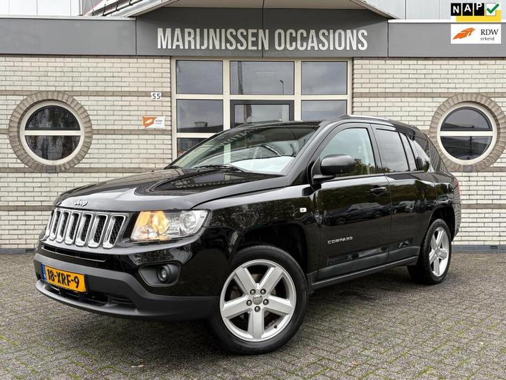Jeep Compass 2.0 Limited |Trekh,Cruise,Stoelvw|, Auto's, Jeep, Bedrijf, Te koop, Compass, ABS, Airbags, Airconditioning, Boordcomputer