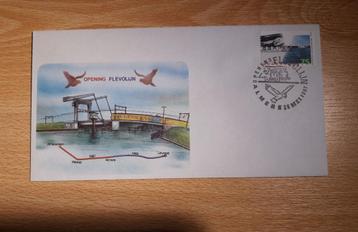 "Opening Flevolijn" envelop beschikbaar voor biedingen