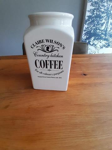te koop Clair Wilsons coffee pot z.g.a.n. beschikbaar voor biedingen