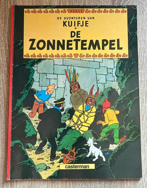 De Avonturen van Kuifje - De Zonnetempel (NL) 1986, Boeken, Stripboeken, Zo goed als nieuw, Eén stripboek, Ophalen of Verzenden