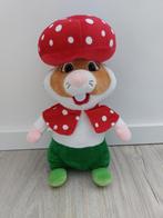 Knuffel hamster Albert Heijn Ah Efteling paddenstoel K32, Kinderen en Baby's, Speelgoed | Knuffels en Pluche, Ophalen of Verzenden