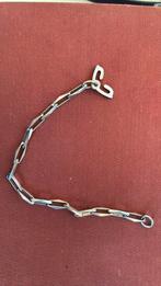 835 zilver gekeurde close for ever armband 19 cm, Ophalen of Verzenden, Gebruikt, Zilver