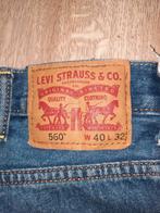 Comfort Fit Men's Jeans 560 dark wash, Ophalen of Verzenden, Zo goed als nieuw, Blauw