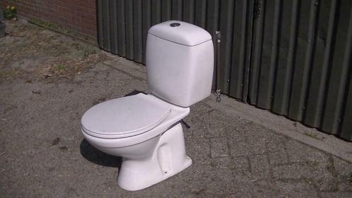 💥Wc pot en wasbakken wasbak / Verhoogd toilet senioren wc💥, Doe-het-zelf en Verbouw, Sanitair, Gebruikt, Ophalen