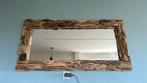 Drijfhout spiegel 143x73cm  sprokkelhout, Minder dan 100 cm, Rechthoekig, 125 cm of meer, Zo goed als nieuw