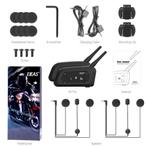 EJEAS V6 PRO 2 stuks Motor headset intercom bluetooth helm, Nordring 70 Garau, Info@f-cp.nl, Nieuw, Ophalen of Verzenden