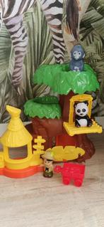 My Little People Jungle Boomhut, Kinderen en Baby's, Speelgoed | Fisher-Price, Ophalen of Verzenden, Zo goed als nieuw, Speelset