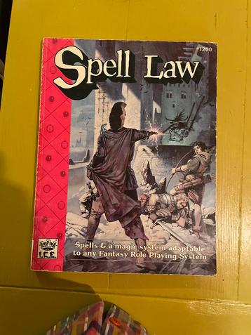 Spell Law (ICE) - Fantasy Rollenspel beschikbaar voor biedingen