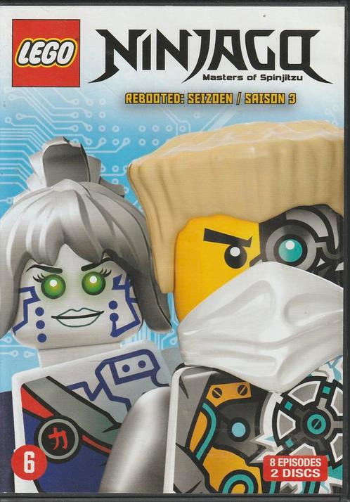 Lego Ninjago Masters Of Spinjitzu Rebooted Seizoen 3 NL dvds, Cd's en Dvd's, Dvd's | Tekenfilms en Animatie, Zo goed als nieuw