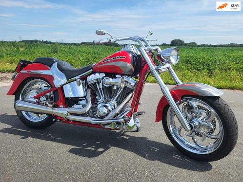 Harley Davidson Chopper 88 FLSTFI Fat Boy Custom Show-bike 2, Motoren, Motoren | Harley-Davidson, Bedrijf, Chopper, meer dan 35 kW