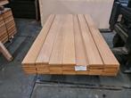 Partij 28 stuks hardhout vlonderplanken glad 185 cm bezorgen, Tuin en Terras, Ophalen, Nieuw, A, Hout