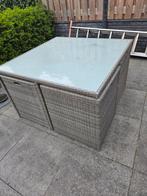 Wicker Tuinset - 8 persoons, Ophalen, Gebruikt, 8 zitplaatsen, Wicker