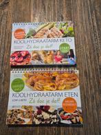 Startgids + 2e deel koolydraatarm eten. The new food, Boeken, Ophalen of Verzenden, Zo goed als nieuw, Dieet en Voeding