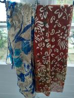 Indian sjaals dupatta diverse, Ophalen of Verzenden, Zo goed als nieuw, Maat 46/48 (XL) of groter, Overige typen