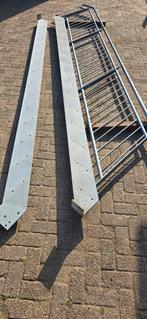 Gegalvaniseerde trap 3.05m tbv tuin balkon dakterras etc etc, Doe-het-zelf en Verbouw, Ladders en Trappen, Ophalen, Gebruikt, Trap