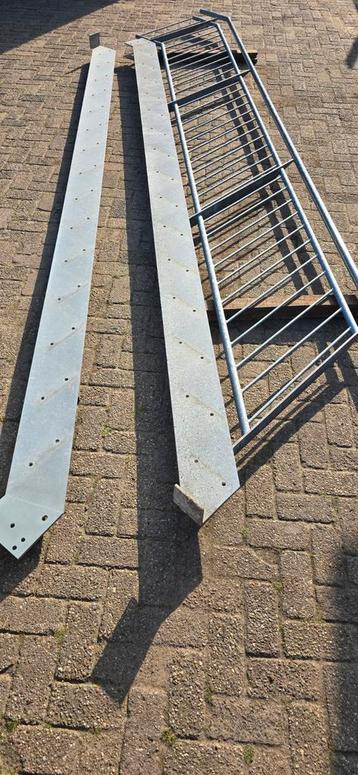 Gegalvaniseerde trap 3.05m tbv tuin balkon dakterras etc etc beschikbaar voor biedingen