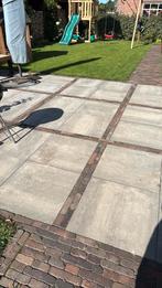 Antraciet grijze betontegel 60x60, Tuin en Terras, Tegels en Klinkers, Ophalen, Nieuw, 10 m² of meer, Beton