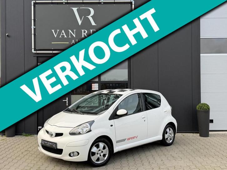 Toyota Aygo 1.0-12V Comfort Airco|Carplay|5drs|Bt Audio|Nap!, Auto's, Toyota, Bedrijf, Te koop, Aygo, ABS, Airbags, Airconditioning