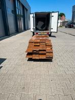 50 m2 massief eiken parketvloer. 20 cm breed 2 cm dkk, Doe-het-zelf en Verbouw, Vloerdelen en Plavuizen, Gebruikt, 2e hands producg geen info bekend