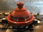 Tajine, Huis en Inrichting, Keuken | Potten en Pannen, Ophalen, Zo goed als nieuw, Gietijzer, Koekenpan of Braadpan