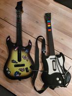 2 gitaren voor Guitar Hero op de Playstation 2, Spelcomputers en Games, Gebruikt, Ophalen of Verzenden, Gitaar, Drumstel of Dj-set