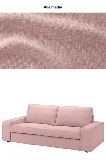 Nieuwe Hoes 3 zits ikea kivik roze - afbeelding 1