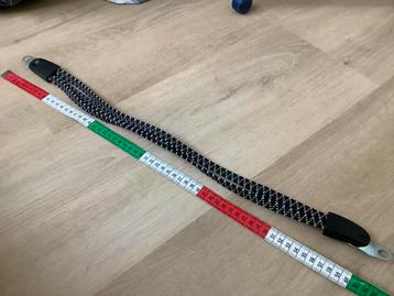 Nieuw Zwart witte snelbinder, 62 cm lang (ca 24 tot 26 inch) beschikbaar voor biedingen