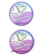 Prachtige Mickey & Minnie huwelijk buttons corsages., Ophalen of Verzenden, Nieuw, Versiering, Geboorte of Huwelijk