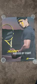 Poster Tennis Rafael Nadal, Verzamelen, Ophalen of Verzenden, Gebruikt, Rechthoekig Staand