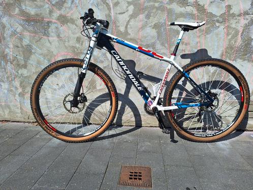 Cannondale F29 Carbon 2 Lefty, maat L, XT,  2x10, DT Swiss, Fietsen en Brommers, Fietsen | Mountainbikes en ATB, Gebruikt, Overige merken
