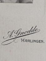 Oude CDV kabinetfoto, ca. 1900 Harlingen, Verzamelen, Ophalen of Verzenden