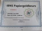 Bekijk / koop biljetten op de papiergeldbeurs op za 7 juni, Tickets en Kaartjes