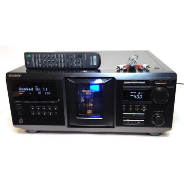 GEZOCHT Sony CDP-CX455 400 Disc CD Player  beschikbaar voor biedingen
