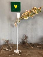 NIEUW KANDELAAR KWILLEM IN HUIS RONDE WIT willem in huis, Huis en Inrichting, 25 tot 50 cm, Wit, Nieuw, Ophalen of Verzenden