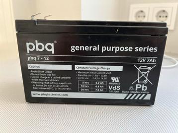 PBQ 7-12 12V 7Ah Accu - Nieuw beschikbaar voor biedingen