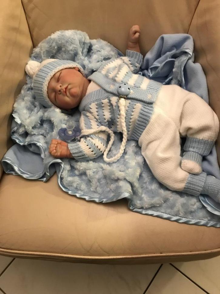 reborn, Verzamelen, Poppen, Zo goed als nieuw, Babypop, Levensecht of Reborn, Ophalen of Verzenden