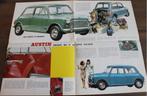 5 Austin autofolders + 5 dubbele exemplaren Te koop als set, Ophalen of Verzenden, Overige merken