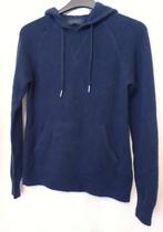 Cashmere trui met capuchon, Verzenden, Zo goed als nieuw, Maat 36 (S), Blauw