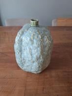 Groene vaas, Ophalen of Verzenden, Minder dan 50 cm, Groen, Glas