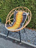 Vintage rotan kinderstoel, Ophalen, Gebruikt, Bruin, Riet of Rotan