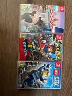 3 Nintendo Switch Games, Spelcomputers en Games, Games | Nintendo Switch, Eén computer, Zo goed als nieuw, 3 spelers of meer, Vanaf 7 jaar