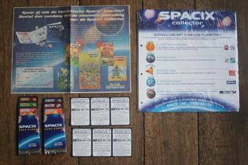 SEALED Spacix collector aanvulling + reclamemateriaal  beschikbaar voor biedingen