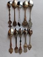 Vintage theelepels koffielepels sierlepels bestek steden, Antiek en Kunst, Ophalen of Verzenden