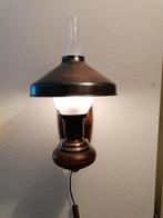 Wandlamp als nieuw. Met messing, melkglas en een, Ophalen of Verzenden, Zo goed als nieuw