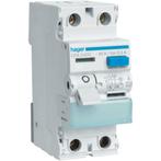 Hager CFA540G Aardlekschakelaar 2P 40Amp 6kA 300mA 230V 2MOD, Doe-het-zelf en Verbouw, Elektra en Kabels, Postbus 708, 5201 AS 's-Hertogenbosch
