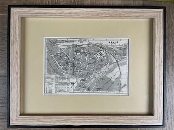 1885 Namen / Namur Belgie - Oude kaart beschikbaar voor biedingen