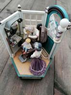 Vintage muziekdoos kapper Barber shop, Antiek en Kunst, Ophalen